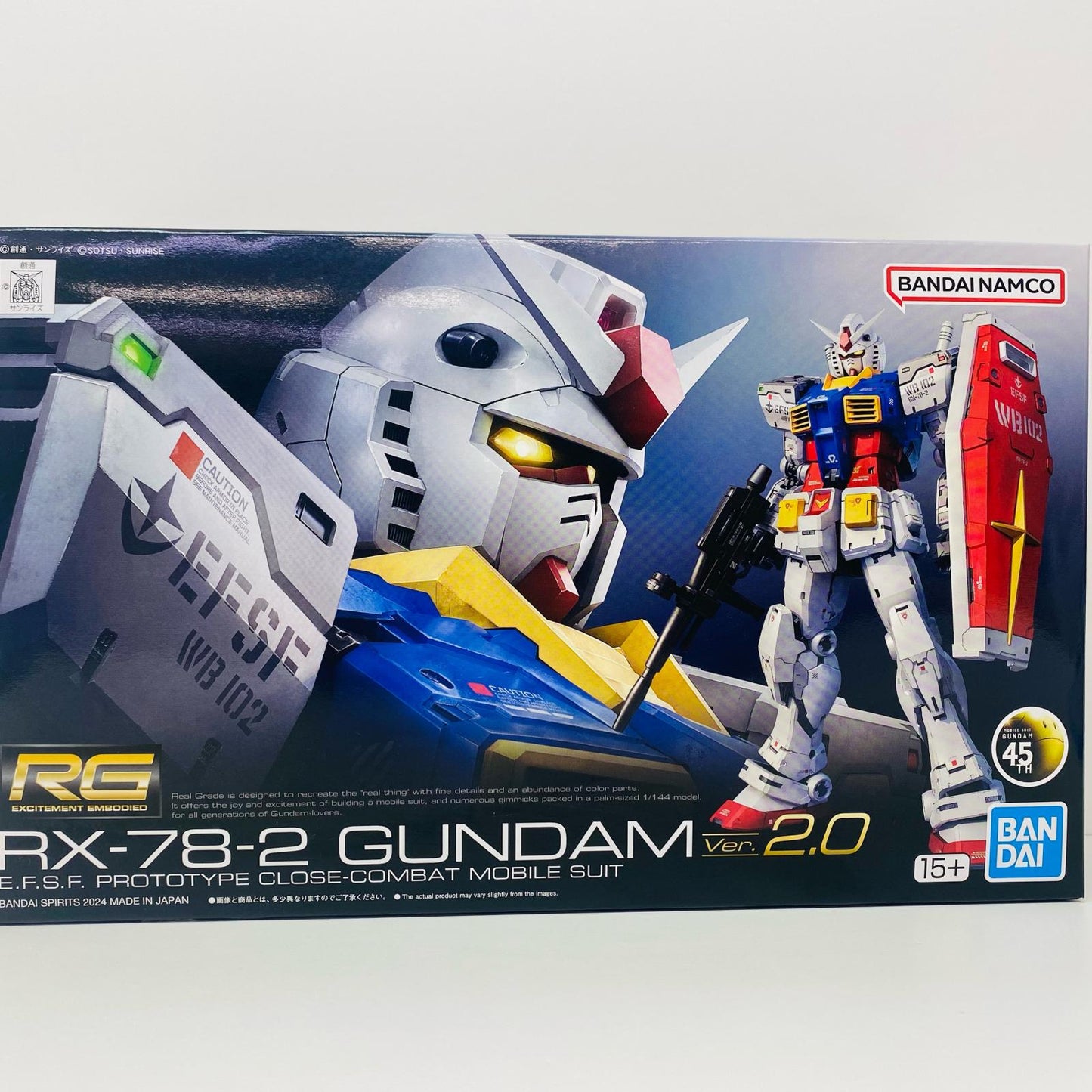 [Used] 1/144 RG RX-78-2 Gundam Ver.2.0 "Mobile Suit Gundam" [2700762]