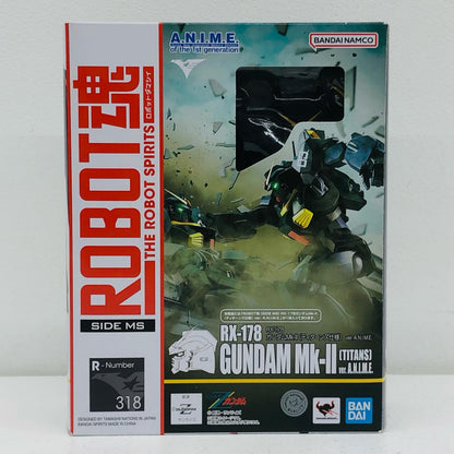 【中古】 ROBOT魂＜SIDEMS＞RX-178ガンダムMk-II(ティターンズ仕様)ver.A.N.I.M.E.「機動戦士Zガンダム」【フィギュア】