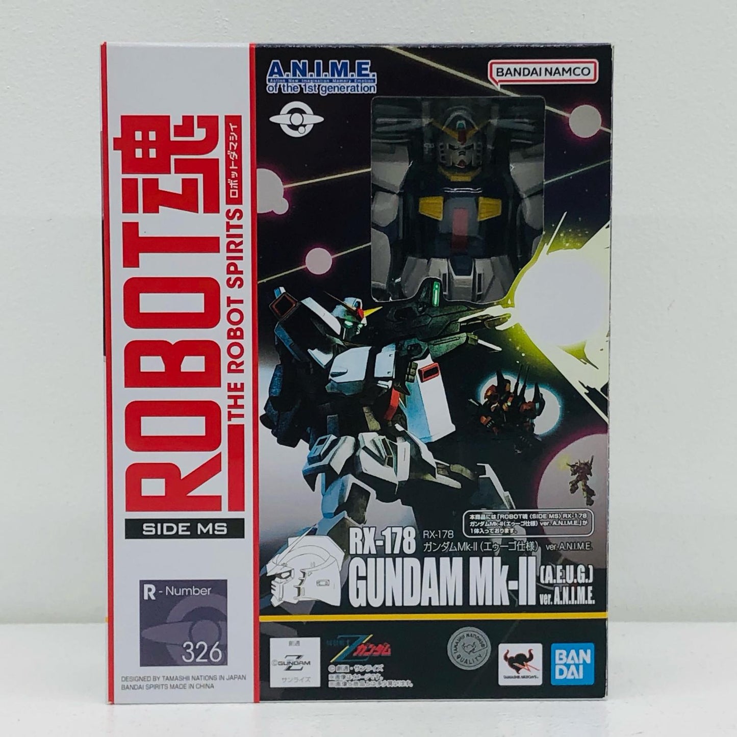 [Used] ROBOT SPIRITS (SIDE MS) RX-178 Gundam Mk-II (A.E.U.G. specification) ver. A.N.I.M.E. "Mobile Suit Zeta Gundam" [Figure]