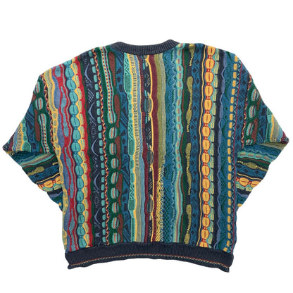 FLORENCE TRICOT 3D Knit Sweater Multi-Color Size: XL
