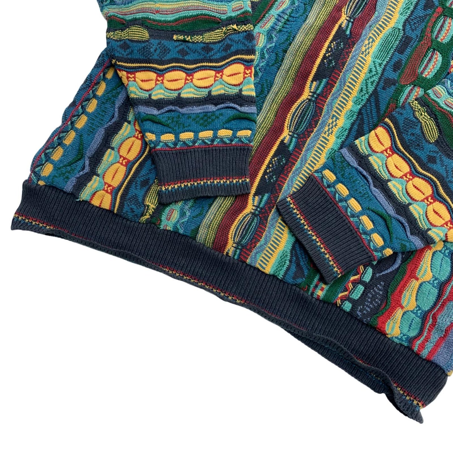FLORENCE TRICOT 3D Knit Sweater Multi-Color Size: XL