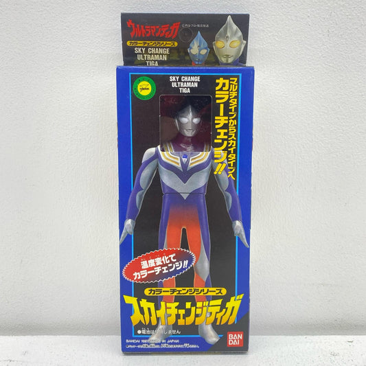 【中古】 スカイチェンジティガ「ウルトラマンティガ」カラーチェンジシリーズソフビフィギュア【フィギュア】
