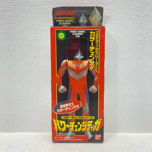 【中古】 パワーチェンジティガ「ウルトラマンティガ」カラーチェンジシリーズソフビフィギュア【フィギュア】