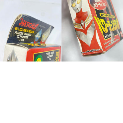 [Used] Power Change Tiga "Ultraman Tiga" Color Change Series Soft Vinyl Figure [Figure]