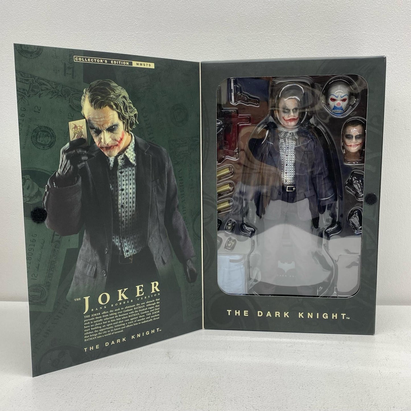 [Used] Joker (Bank Robber) "The Dark Knight" Movie Masterpiece 1/6 Scale Figure [Figure]