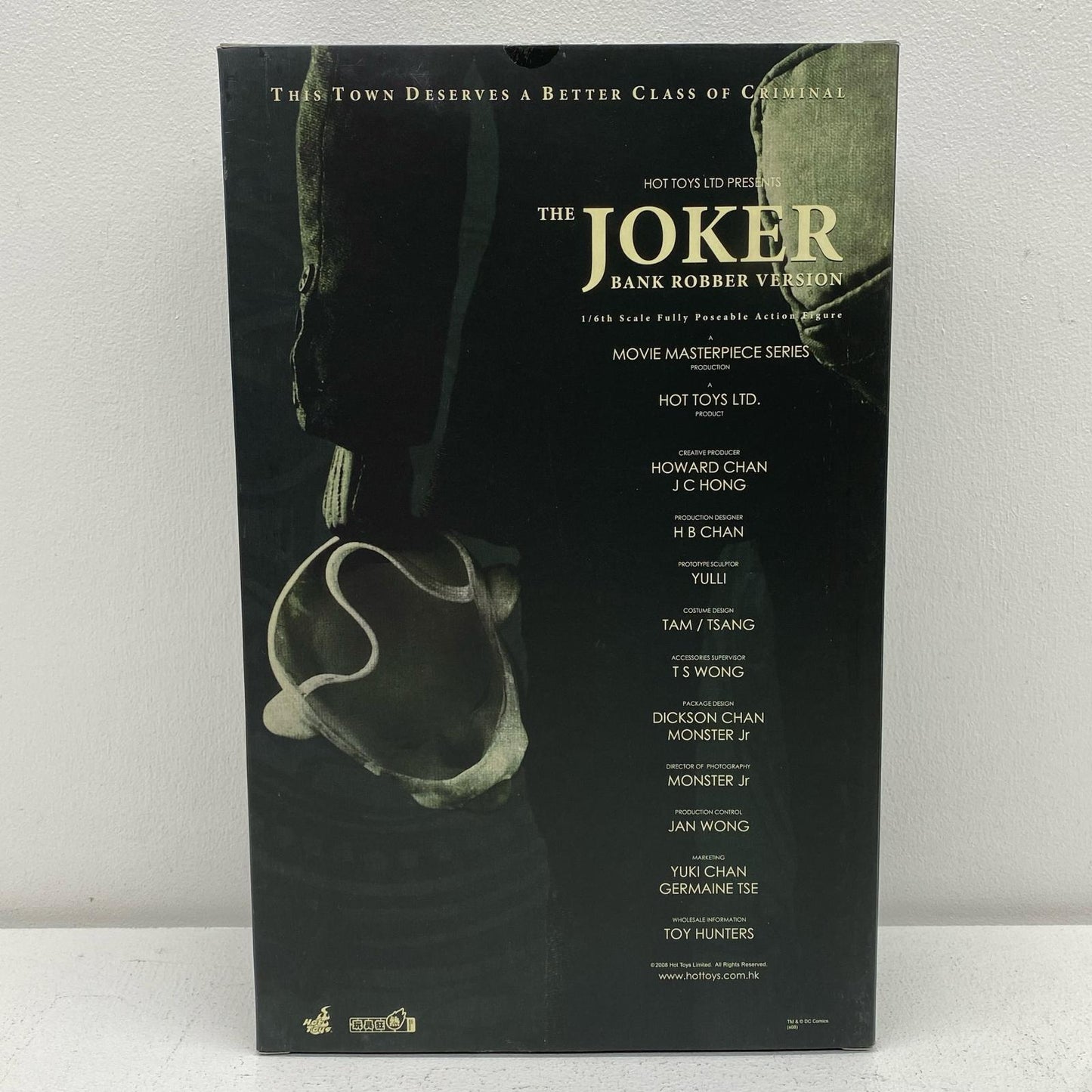 [Used] Joker (Bank Robber) "The Dark Knight" Movie Masterpiece 1/6 Scale Figure [Figure]