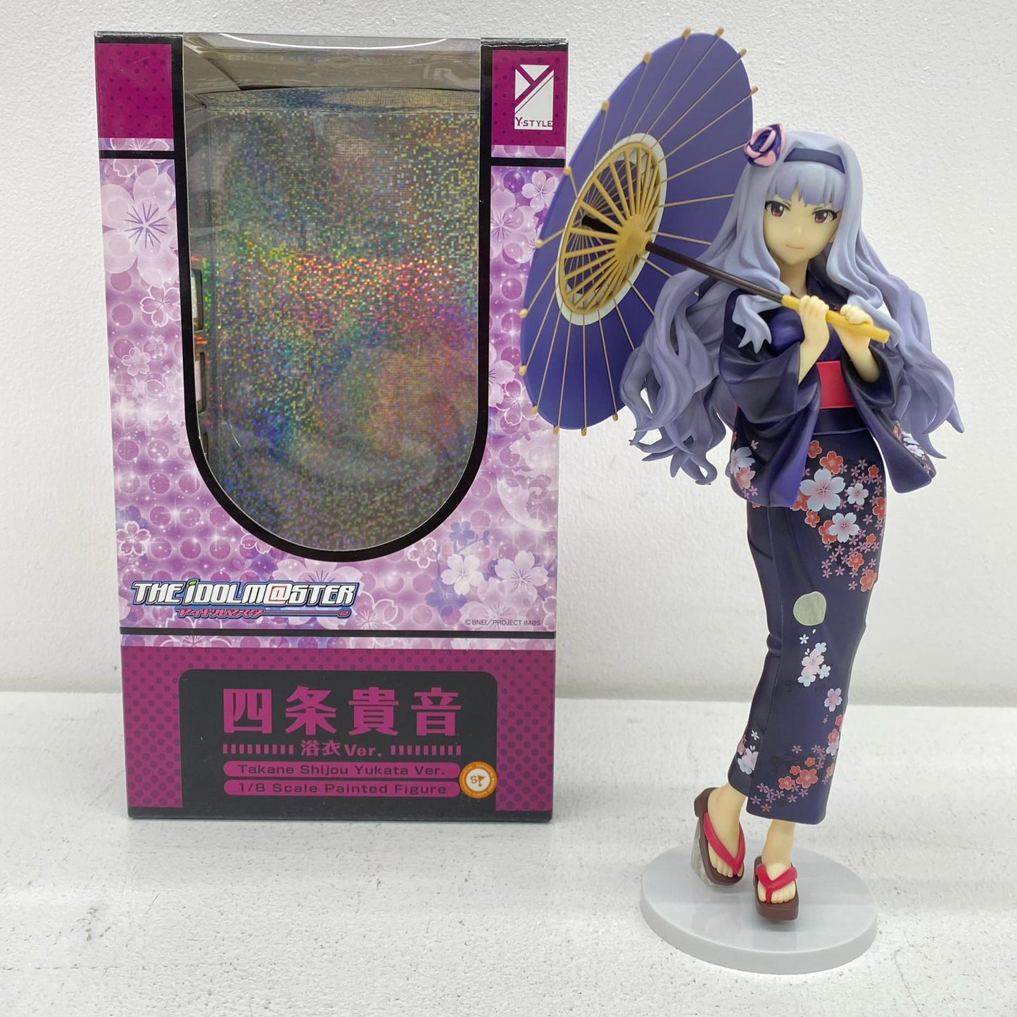 Takane Shijō Yukata Ver. "The Idolmaster" Y-STYLE 1/8 Scale Pre-painted PVC Figure [Figure]