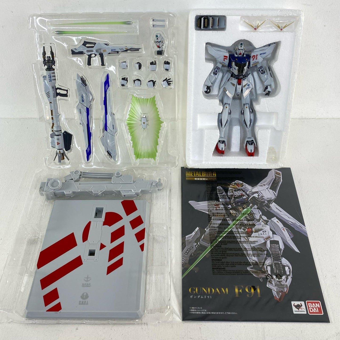 METAL BUILD Gundam F91 "Mobile Suit Gundam F91" [Figure]