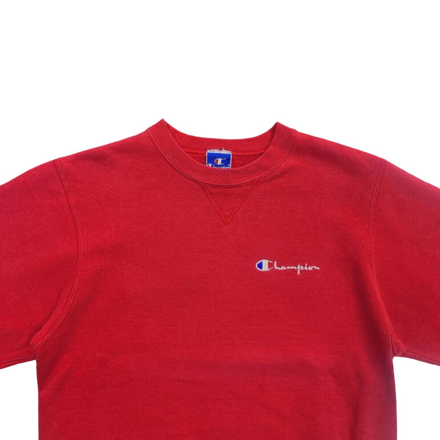 Champion | チャンピオン 青タグ 青目 スウェット レッド サイズ：S