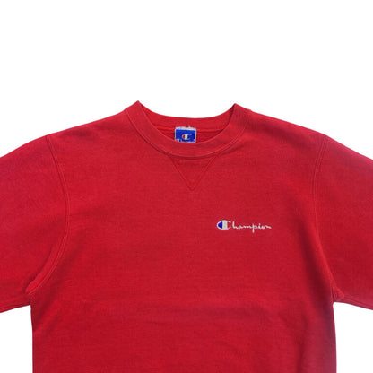Champion | チャンピオン 青タグ 青目 スウェット レッド サイズ：S