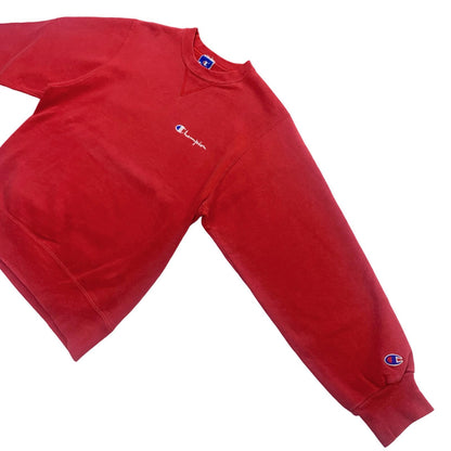Champion | チャンピオン 青タグ 青目 スウェット レッド サイズ：S