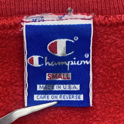 Champion | チャンピオン 青タグ 青目 スウェット レッド サイズ：S