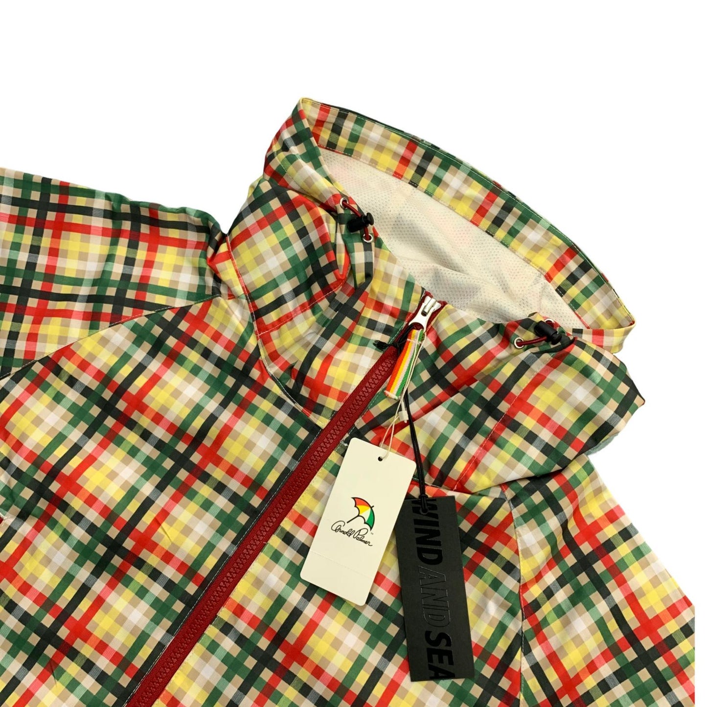 WIND AND SEA | ウィンダンシーウインダンシー ARNOLD PALMER × WDS AP Check Nylon Jacket ナイロンジャケット WDS-C-ARP-24-Q4-01 サイズ：L【瀬戸大橋店】