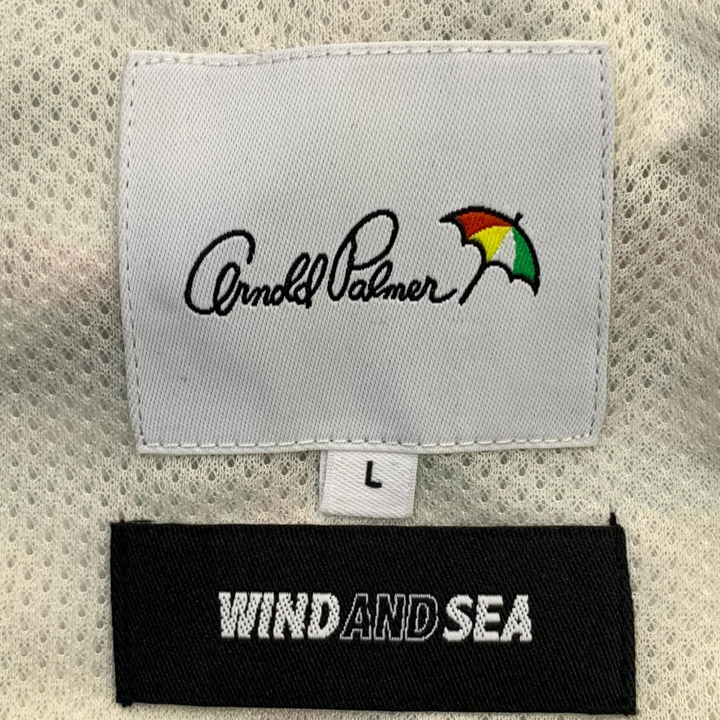 WIND AND SEA | ウィンダンシーウインダンシー ARNOLD PALMER × WDS AP Check Nylon Jacket ナイロンジャケット WDS-C-ARP-24-Q4-01 サイズ：L【瀬戸大橋店】