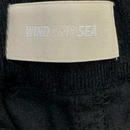 WIND AND SEA | ウィンダンシーウインダンシー FLEECE PANT パンツ WDS-O-CLC-25-Q4-PT-01 ブラック サイズ：L【瀬戸大橋店】
