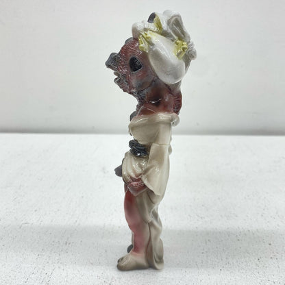 [Used] HIKARI TOYS Mononoke Shojo - Kudan (White Mold with Black/Silver/Red Paint) [Figure]