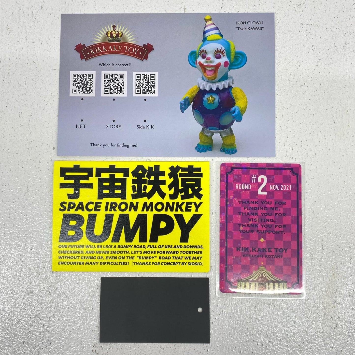 KIKKAKE TOY Space Iron Ape BUMPY [Figure]