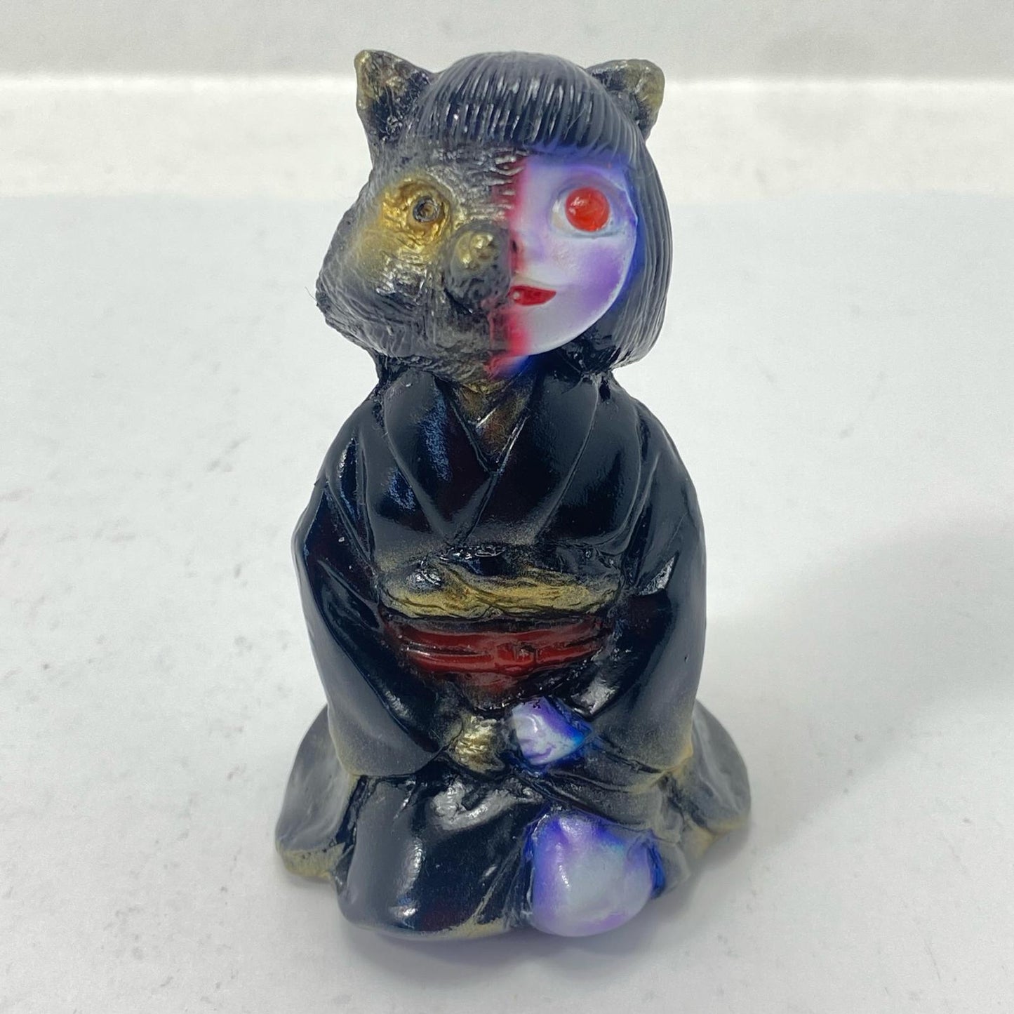 HIKARI TOYS Mononoke Girl Baketanuki Black [Figure]