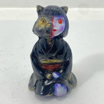 HIKARI TOYS Mononoke Girl Baketanuki Black [Figure]