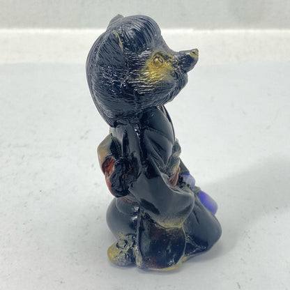 HIKARI TOYS Mononoke Girl Baketanuki Black [Figure]