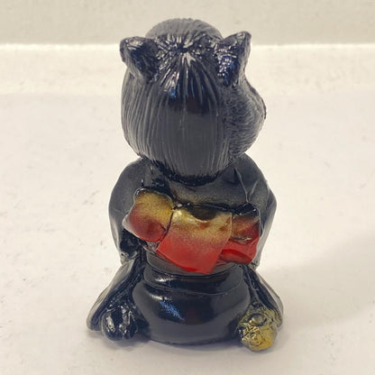 HIKARI TOYS Mononoke Girl Baketanuki Black [Figure]
