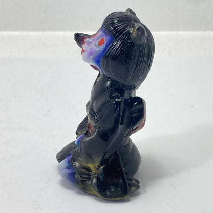 HIKARI TOYS Mononoke Girl Baketanuki Black [Figure]