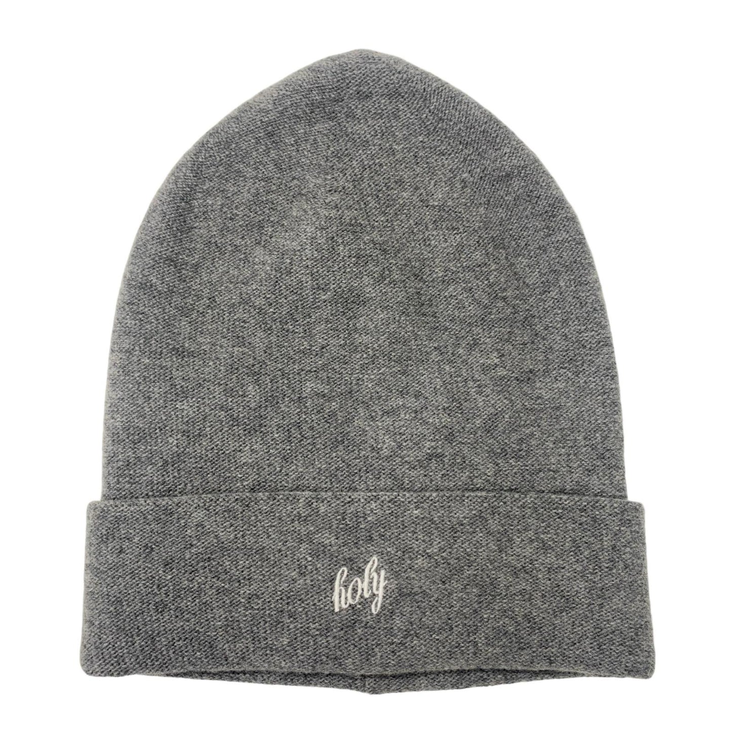 Ann Demeulemeester WILMAR BEANIE WOOL CASHMERE KNIT Gray Knit Cap