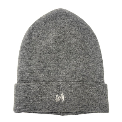 Ann Demeulemeester WILMAR BEANIE WOOL CASHMERE KNIT Gray Knit Cap