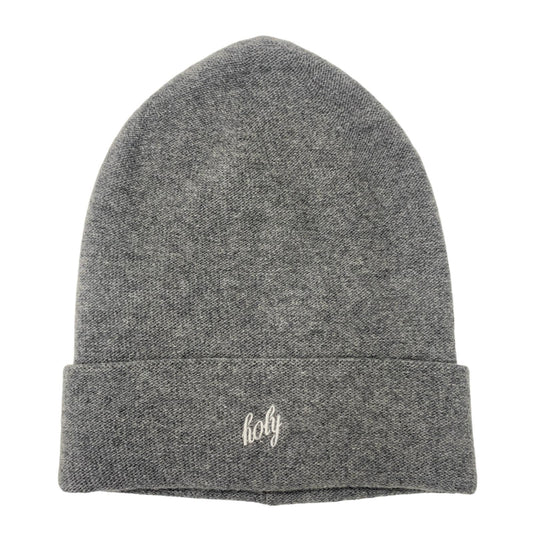 Ann Demeulemeester WILMAR BEANIE WOOL CASHMERE KNIT Gray Knit Cap