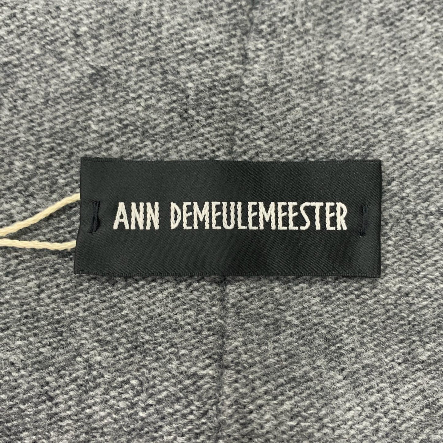 Ann Demeulemeester WILMAR BEANIE WOOL CASHMERE KNIT Gray Knit Cap