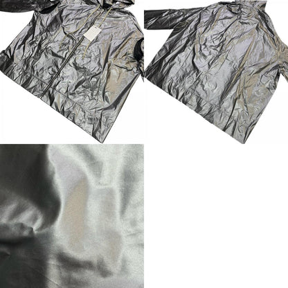 Rick Owens | Rick Owens FLYPROOF JACKET 220609 Nylon Jacket Silver Size: L