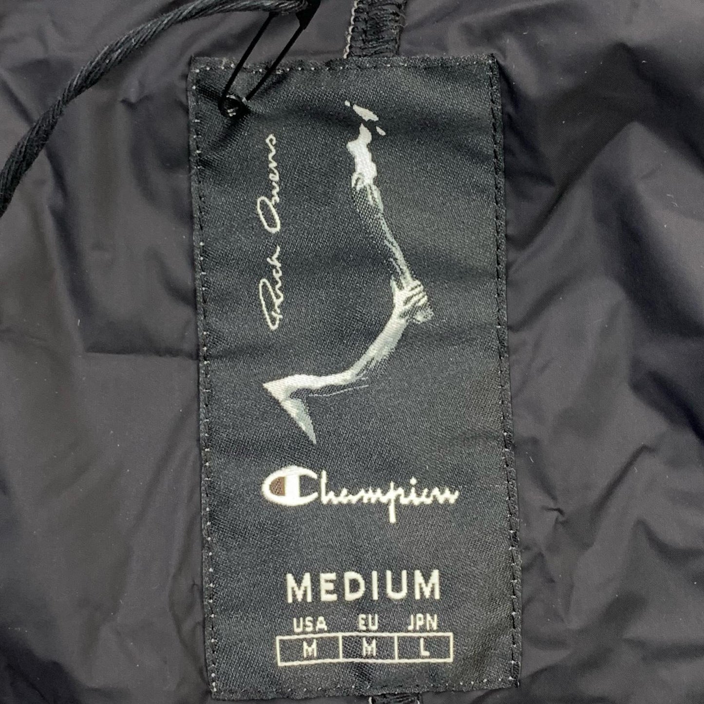 Rick Owens | Rick Owens FLYPROOF JACKET 220609 Nylon Jacket Silver Size: L