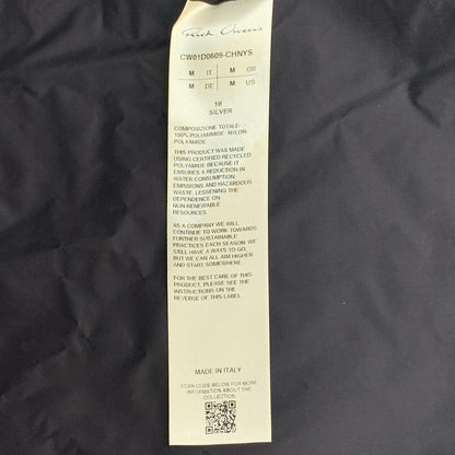 Rick Owens | Rick Owens FLYPROOF JACKET 220609 Nylon Jacket Silver Size: L