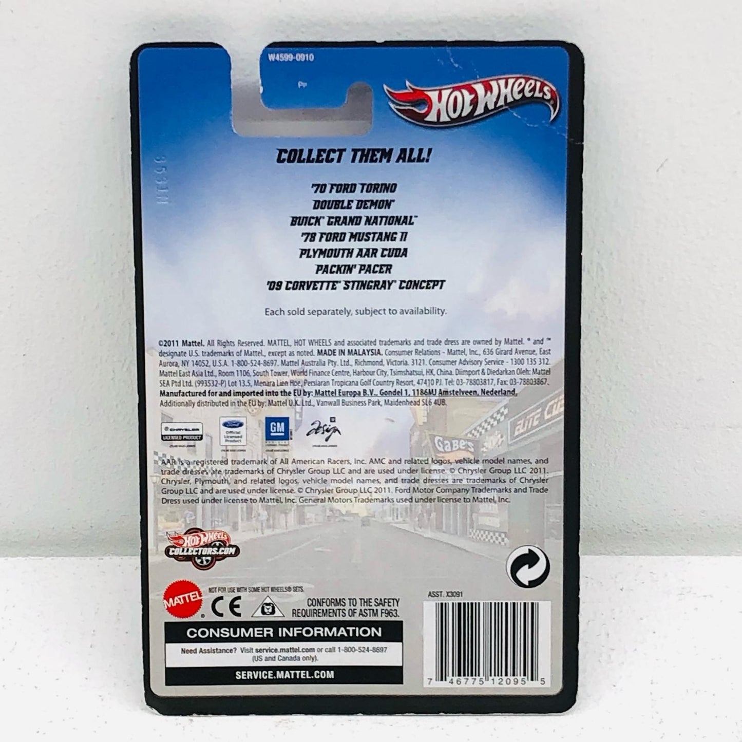 [Used] 1/64 PACKIN' PACK (Black) "Hot Wheels Blvd." [W4599-0814]