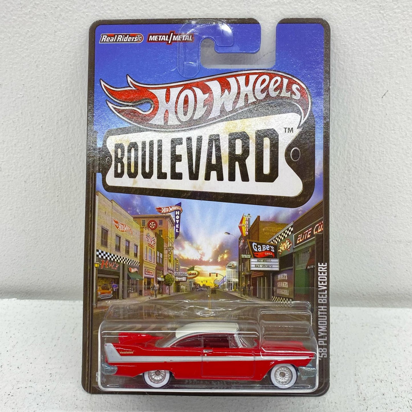おもちゃ・玩具 58 PLYMOUTH BELVEDERE Boulevard 58 PLYMOUTH 1/64スケール【三重本店】