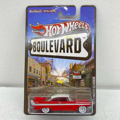 おもちゃ・玩具 58 PLYMOUTH BELVEDERE Boulevard 58 PLYMOUTH 1/64スケール【三重本店】
