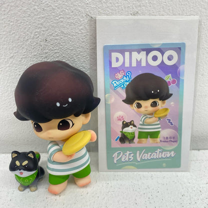 Frisbee Player "POPMART DIMOO Pet Vacation Series" [Figure]