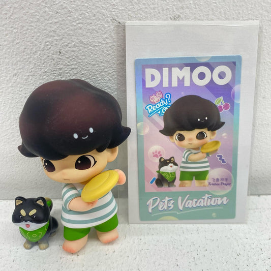 Frisbee Player 「POPMART DIMOO ペット バケーション シリーズ」【フィギュア】