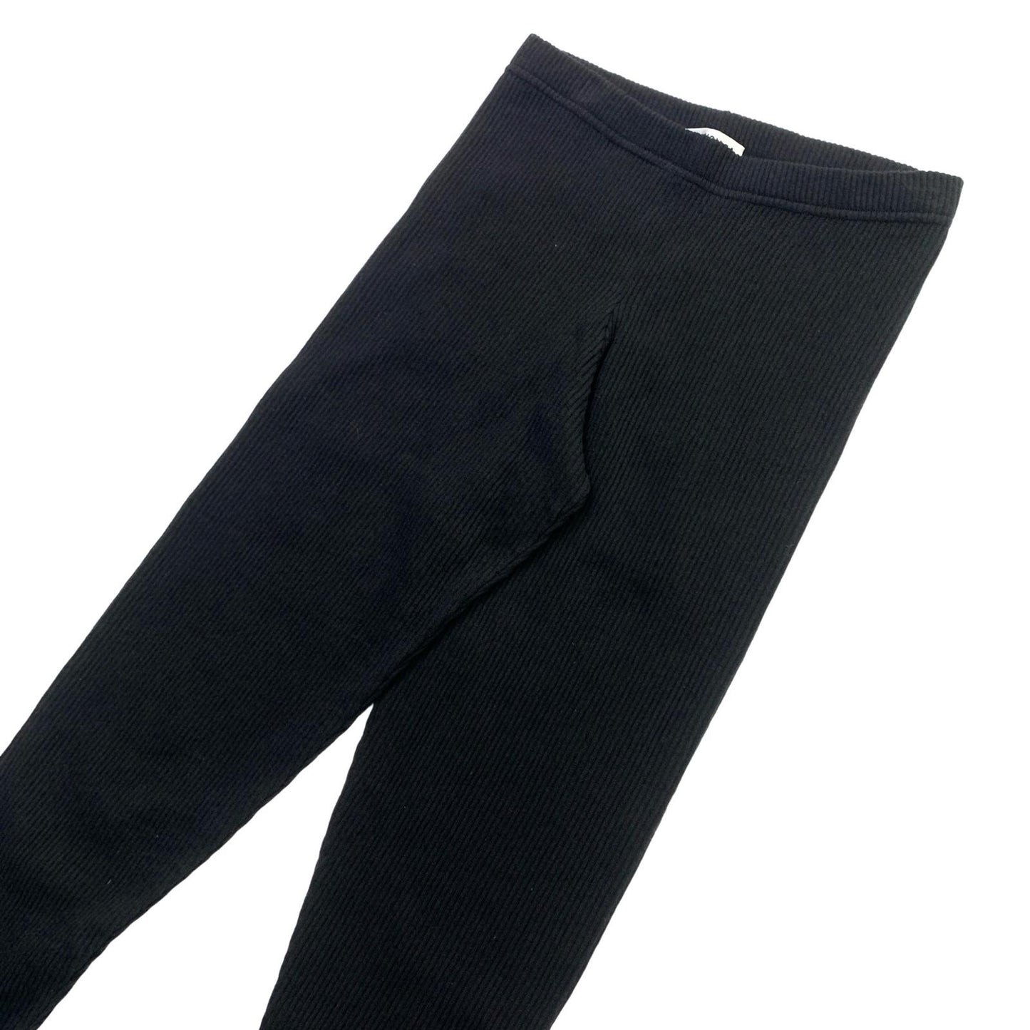 BALENCIAGA | バレンシアガ Rib Knit Stirrup Leggigns その他ボトムス レギンス ブラック サイズ：M【瀬戸大橋店】