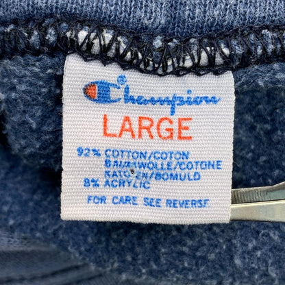 Champion | Champion Tricot Tag PURDUE Hoodie Era: 80s Navy Size: L