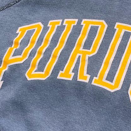 Champion | Champion Tricot Tag PURDUE Hoodie Era: 80s Navy Size: L
