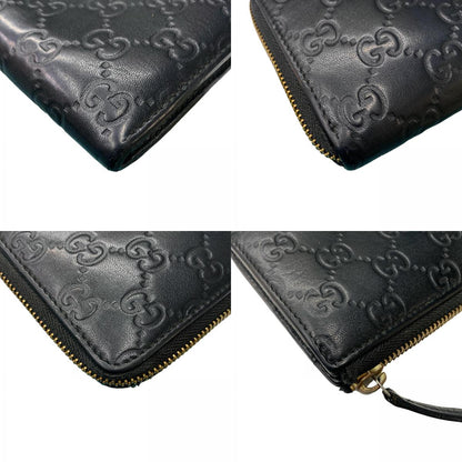 GUCCI | Gucci Gucci Shima GG Logo Long Wallet Black