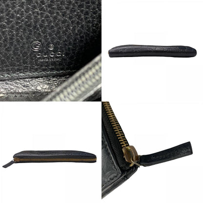 GUCCI | Gucci Gucci Shima GG Logo Long Wallet Black