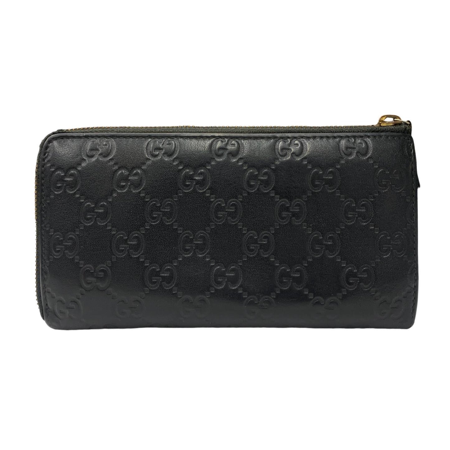 GUCCI | Gucci Gucci Shima GG Logo Long Wallet Black