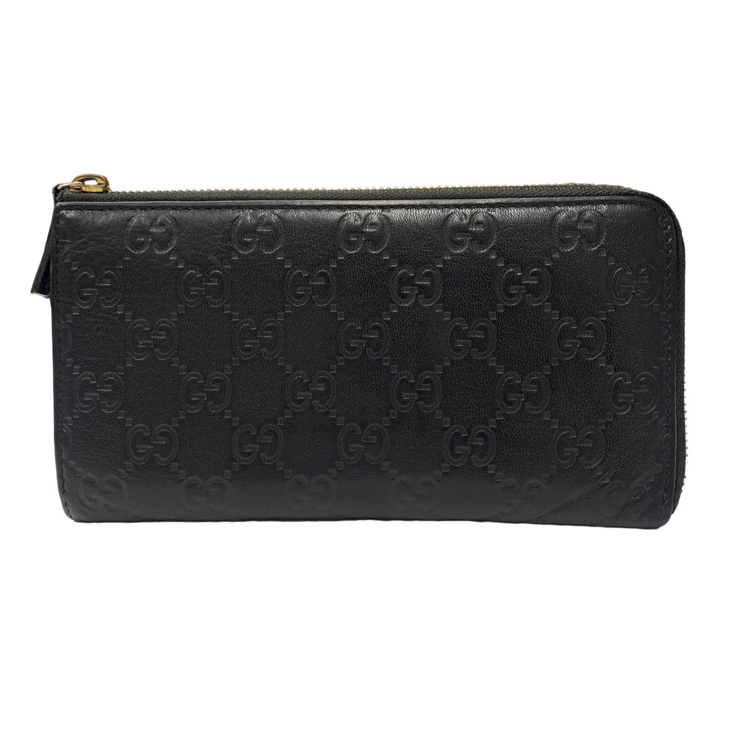 GUCCI | Gucci Gucci Shima GG Logo Long Wallet Black