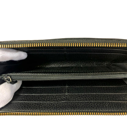 GUCCI | Gucci Gucci Shima GG Logo Long Wallet Black