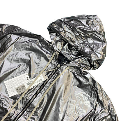 Rick Owens | Rick Owens Rick Owens Champion Jumbo Jason's S HOODIE Nylon Jacket Silver Size: M
