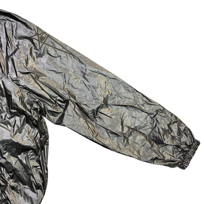 Rick Owens | Rick Owens JUMBO WINDBREAKER Nylon Jacket Silver Size: L