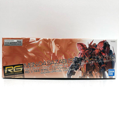 1/144 RG MSN-04 Sazabi Special Coating Ver. "Mobile Suit Gundam: Char's Counterattack" Premium Bandai Limited [5058081] [Figure]