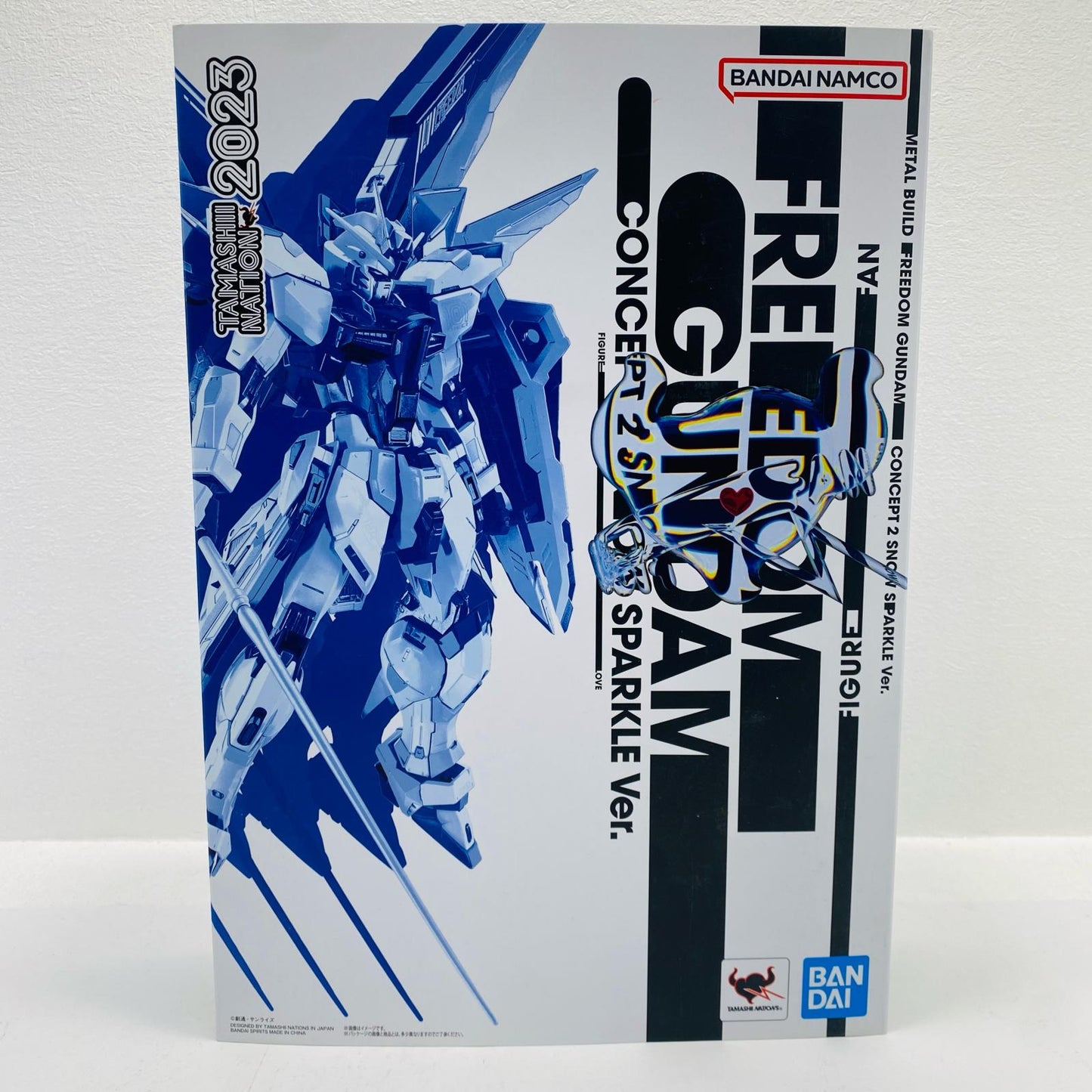 METAL BUILD Freedom Gundam CONCEPT 2 SNOW SPARKLE Ver. "Mobile Suit Gundam SEED" TAMASHII NATION 2023 & Post-Event Online Sale Limited [Figure]
